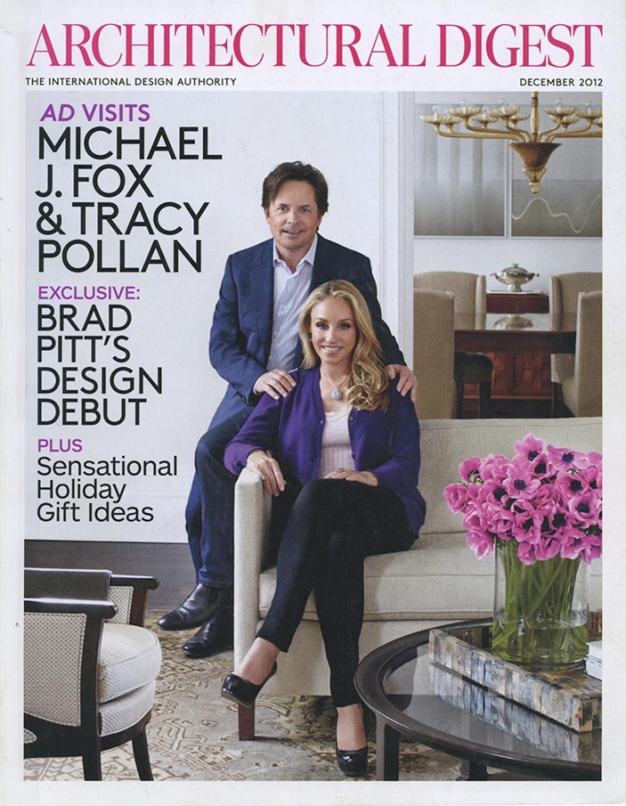 Architectural Digest, December 2012